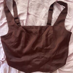 Wild Fable Burgundy Sleeveless Top